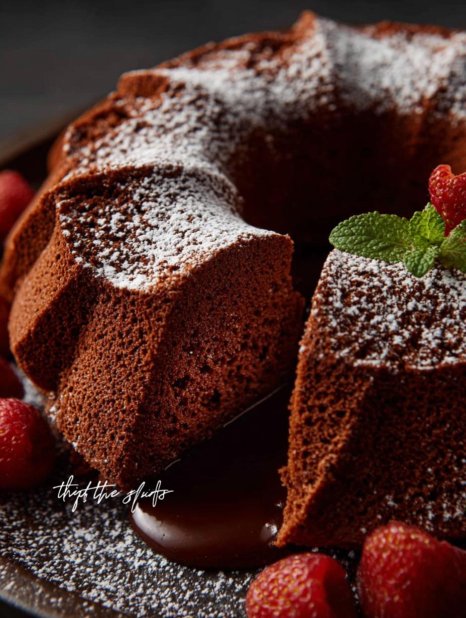 Chocolate Chiffon Cake