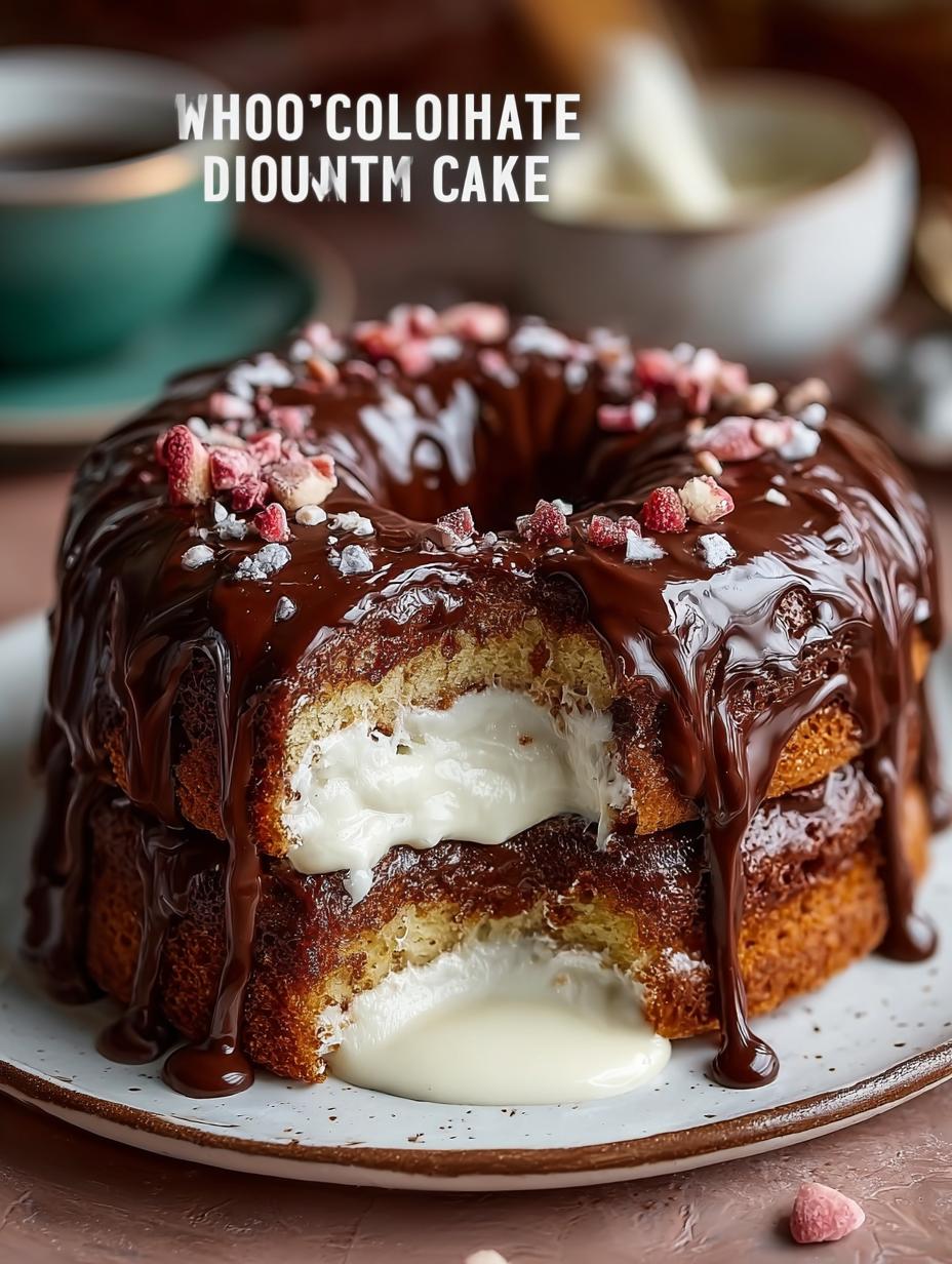 Chocolate Donut Cake
