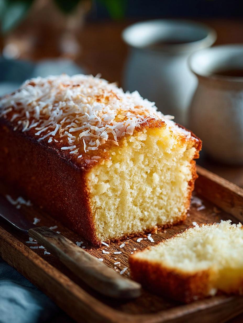 Moist Coconut Loaf Cake: 5 Irresistible Reasons to Love It - Coconut Loaf Cake - main visual representation
