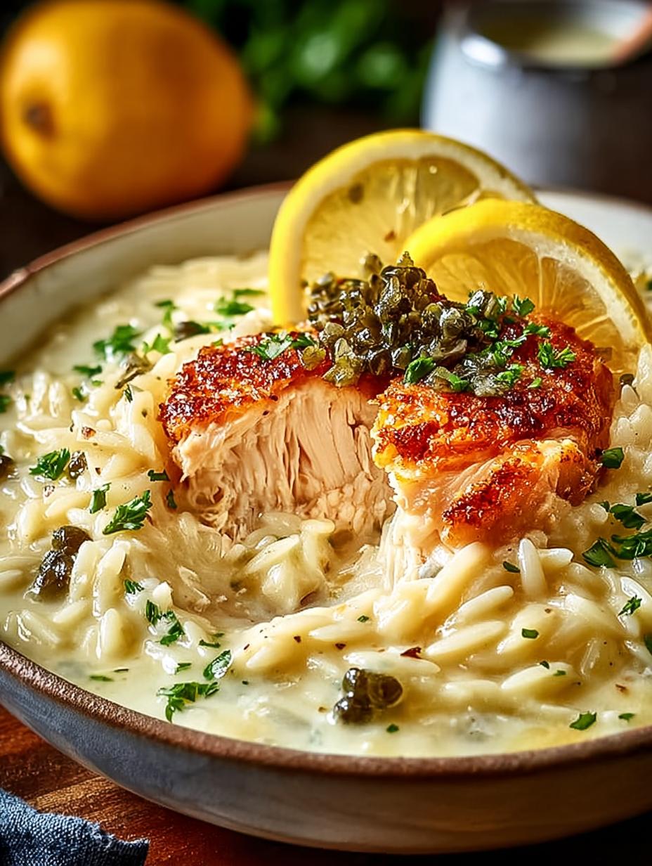 Creamy Lemon Chicken Orzo: 5 Comforting Benefits - Creamy Lemon Chicken Orzo - additional detail