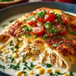 Creamy White Chicken Enchilada
