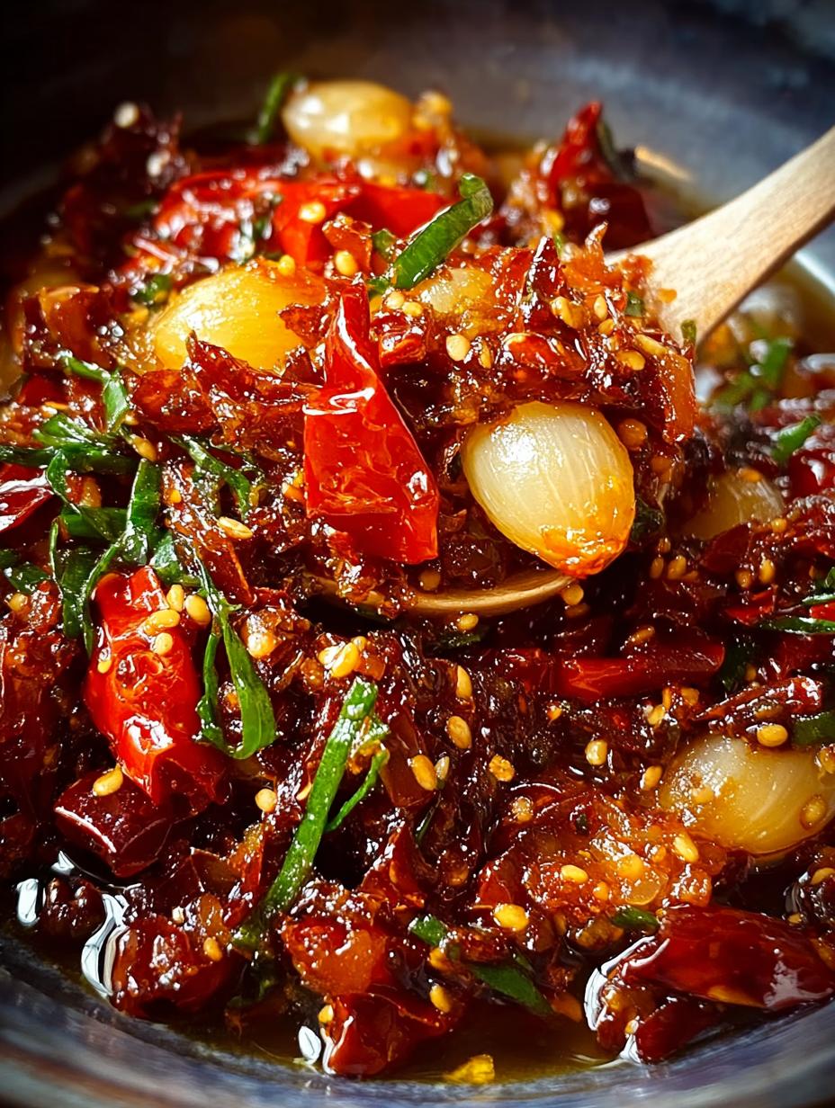 Best Homemade Crispy Chili Garlic Oil: 5 Simple Steps 5 Best Homemade Crispy Chili Garlic Oil: 5 Simple Steps - Crispy Chili Garlic Oil - main visual representation