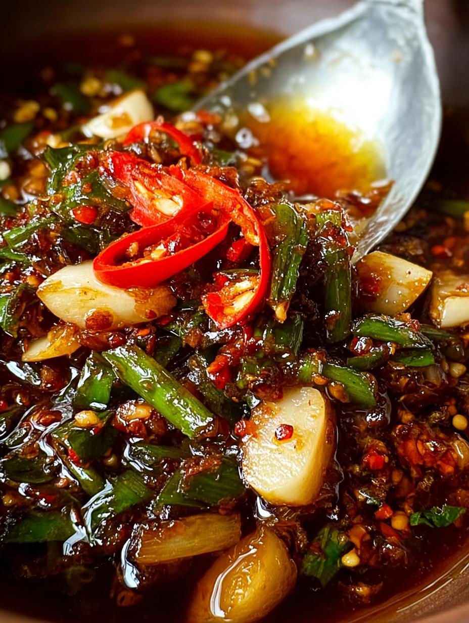 Crispy Chili Garlic Oil