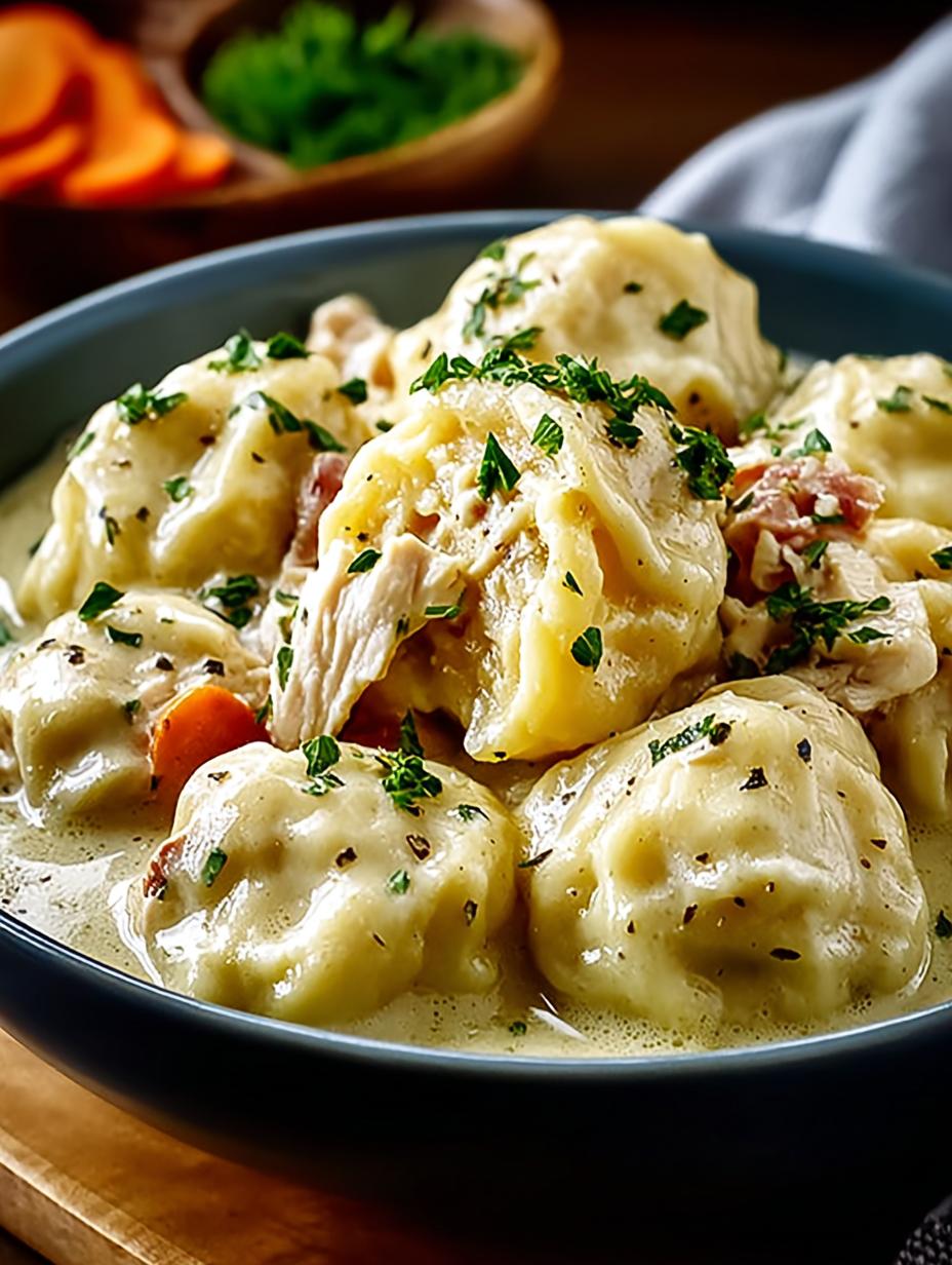 Crockpot Chicken Dumplings: 7 Steps to Comforting Bliss - Crockpot Chicken Dumplings - additional detail