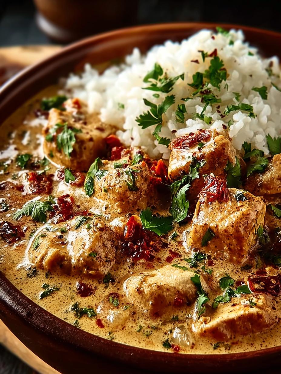 Crockpot Creamy Coconut Chicken