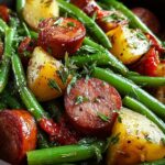 Crockpot Kielbasa Green Bean