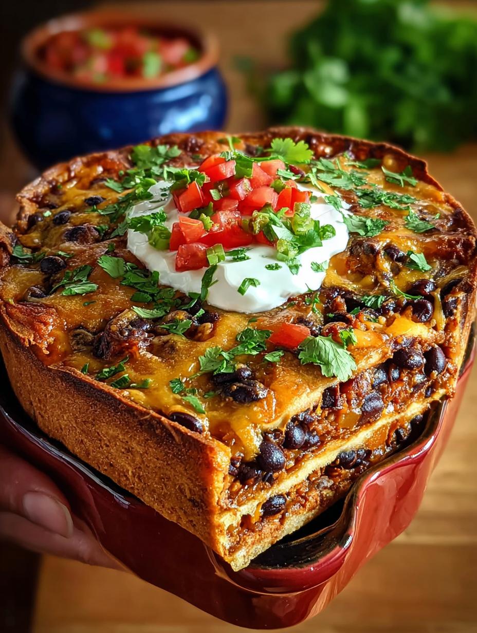 Deep Dish Black Bean
