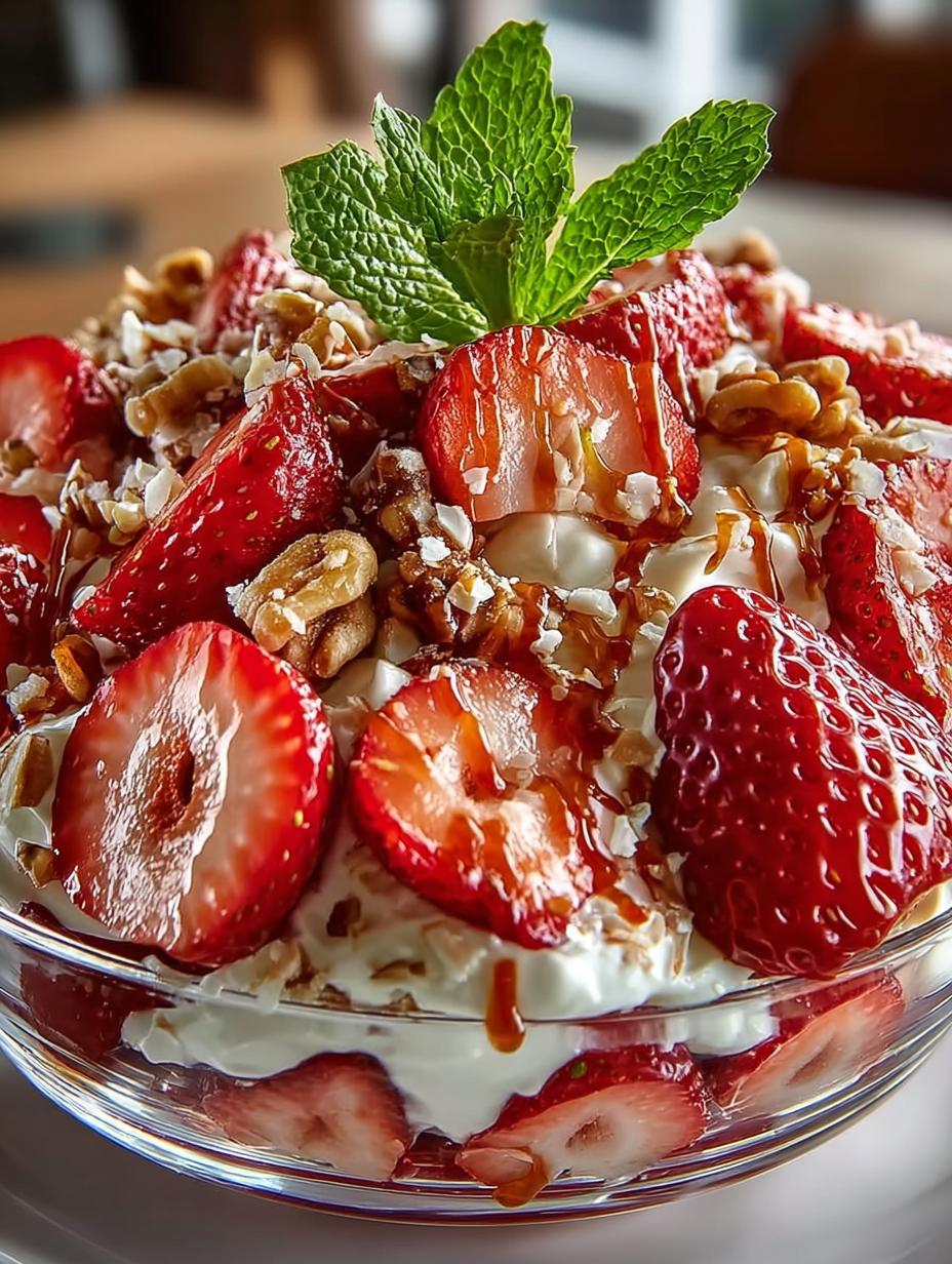 Delightful Strawberry Crack Salad