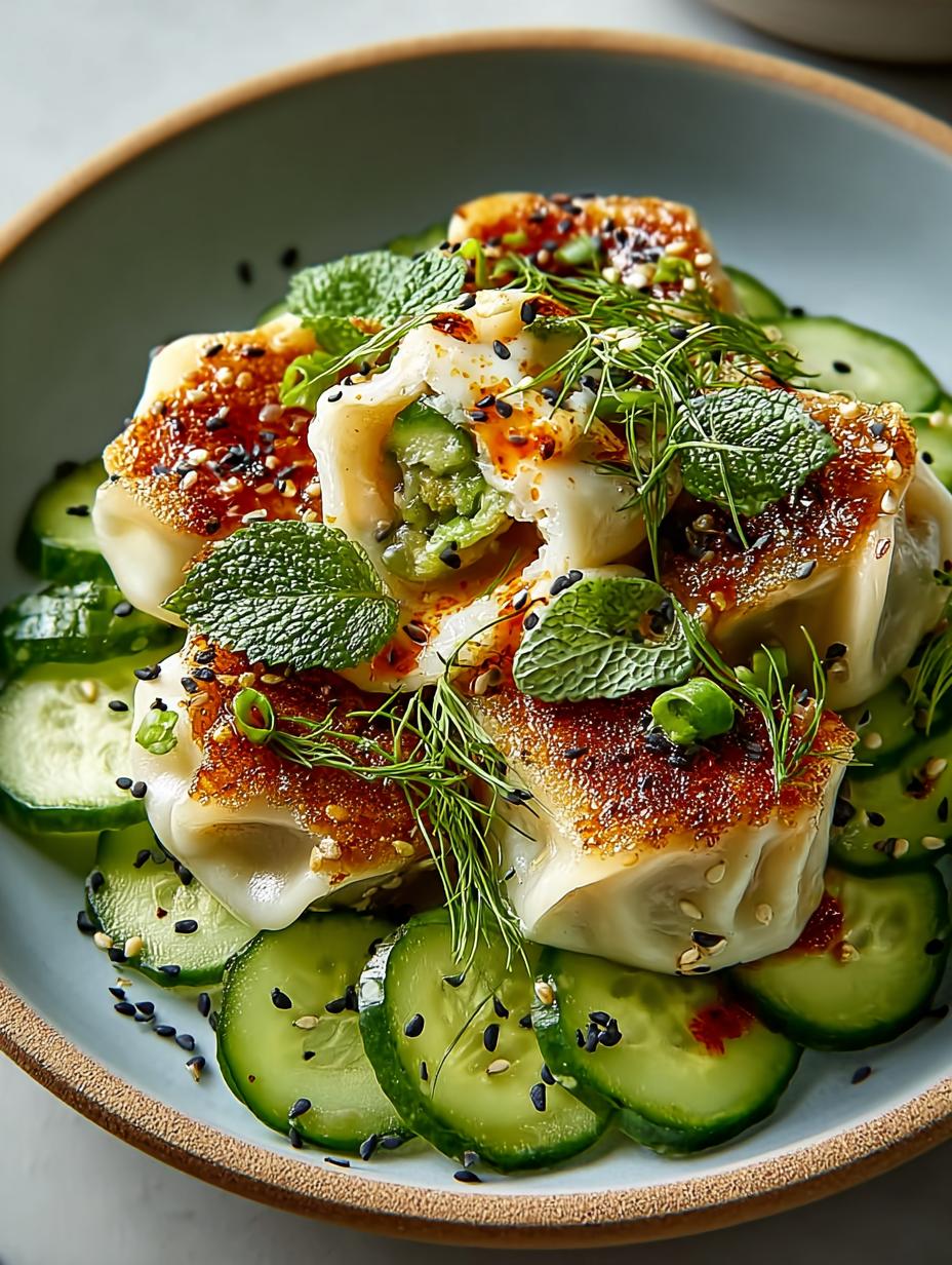 Delicious Dumpling Smashed Cucumber Salad for Summer - Dumpling Smashed Cucumber Salad - additional detail