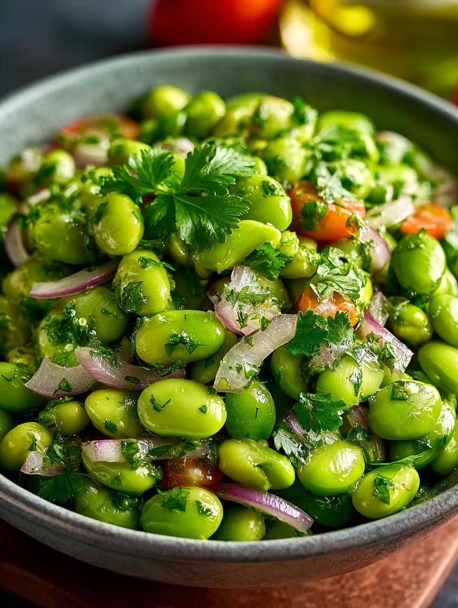 Edamame Salad with Cilantro