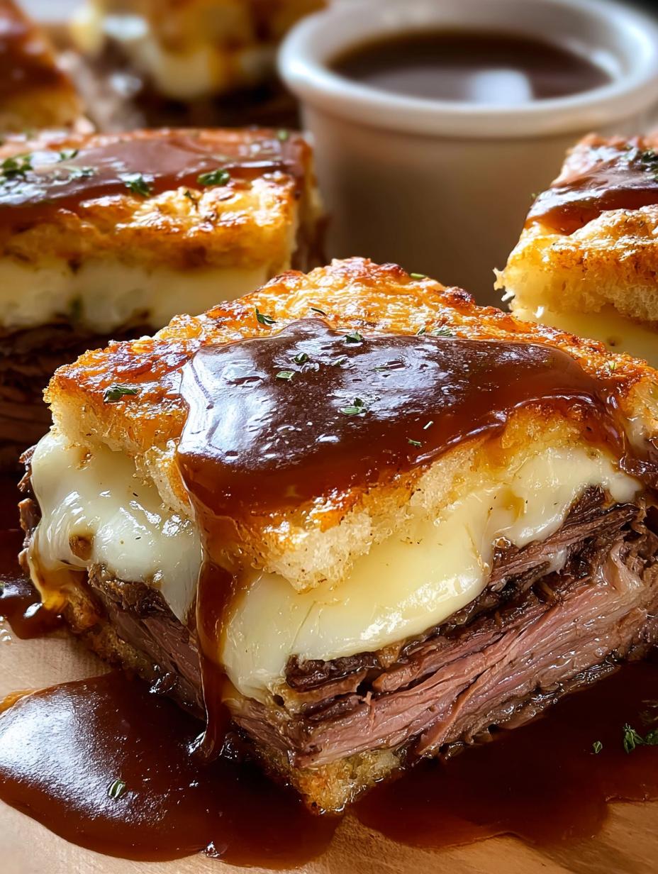 French Dip Squares Comfort