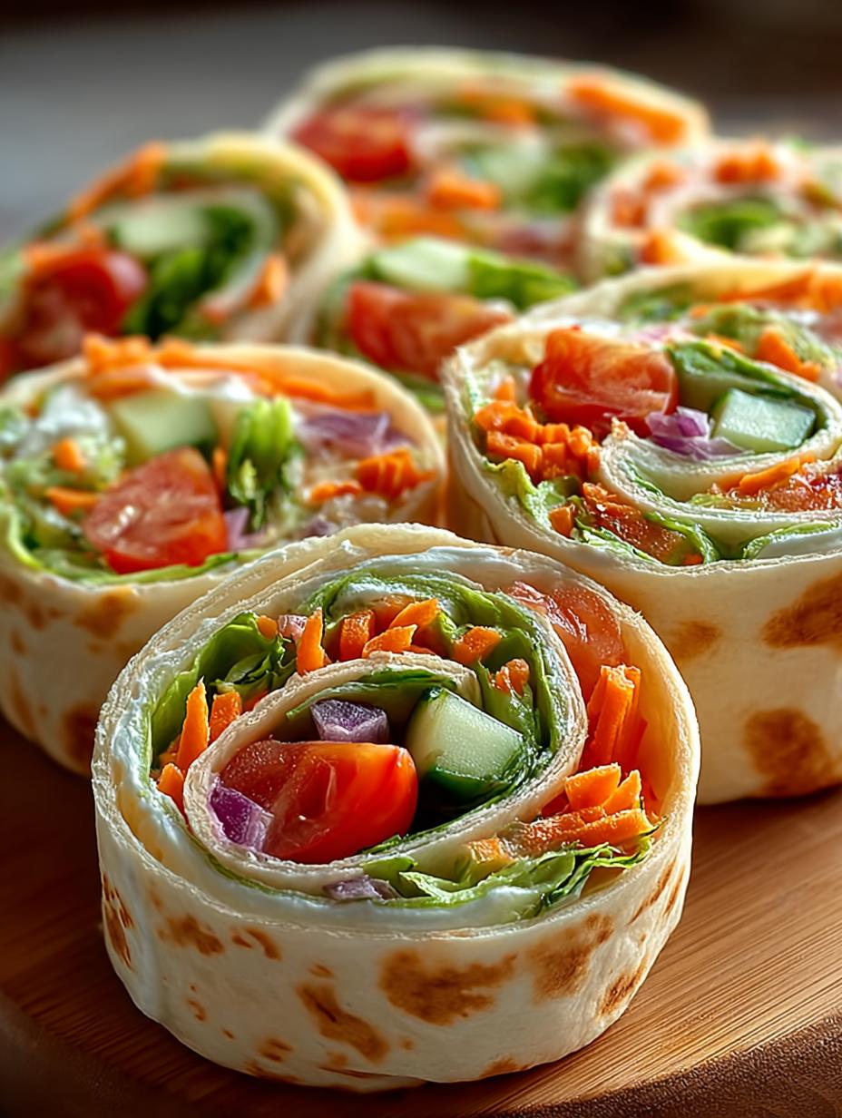 Fresh Vegetable Tortilla Roll: 7 Delicious Variations - Fresh Vegetable Tortilla Roll - additional detail