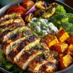Grilled Chicken Veggie Bowl