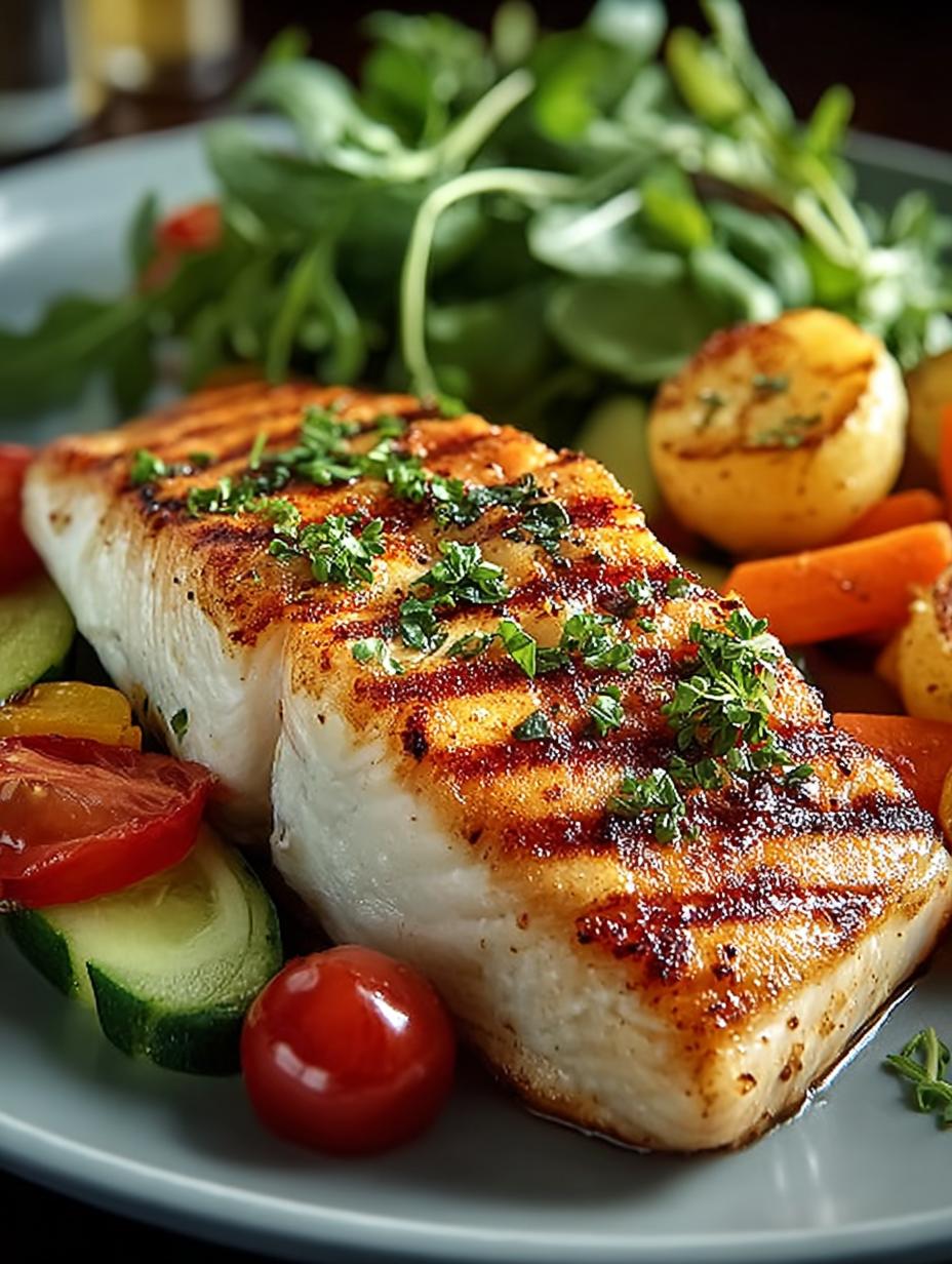 Grilled Fish Plate with