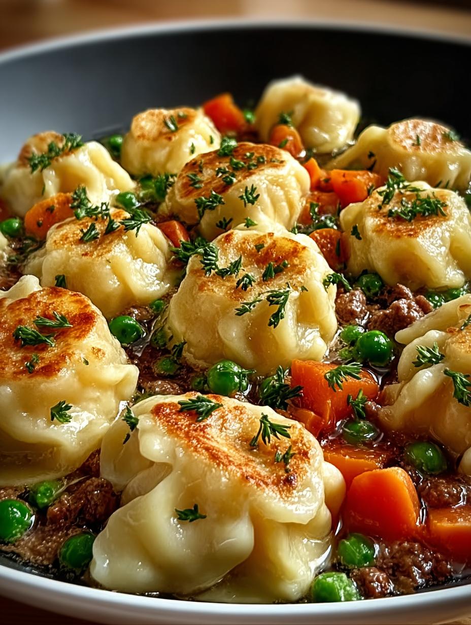 Ground Beef Dumplings
