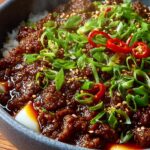 Ground Beef Hot Honey