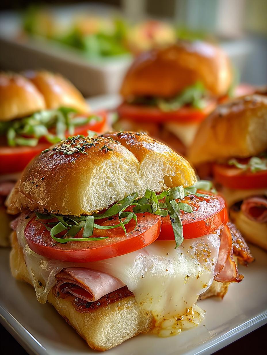 Italian Sub Sliders: 12 Irresistible Mini Sandwiches - Italian Sub Sliders - main visual representation
