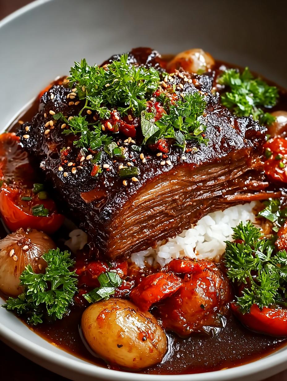Korean Style Pot Roast