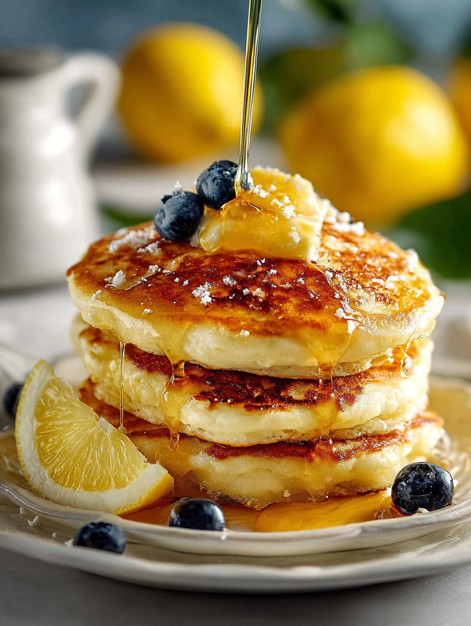 Lemon Ricotta Pancakes