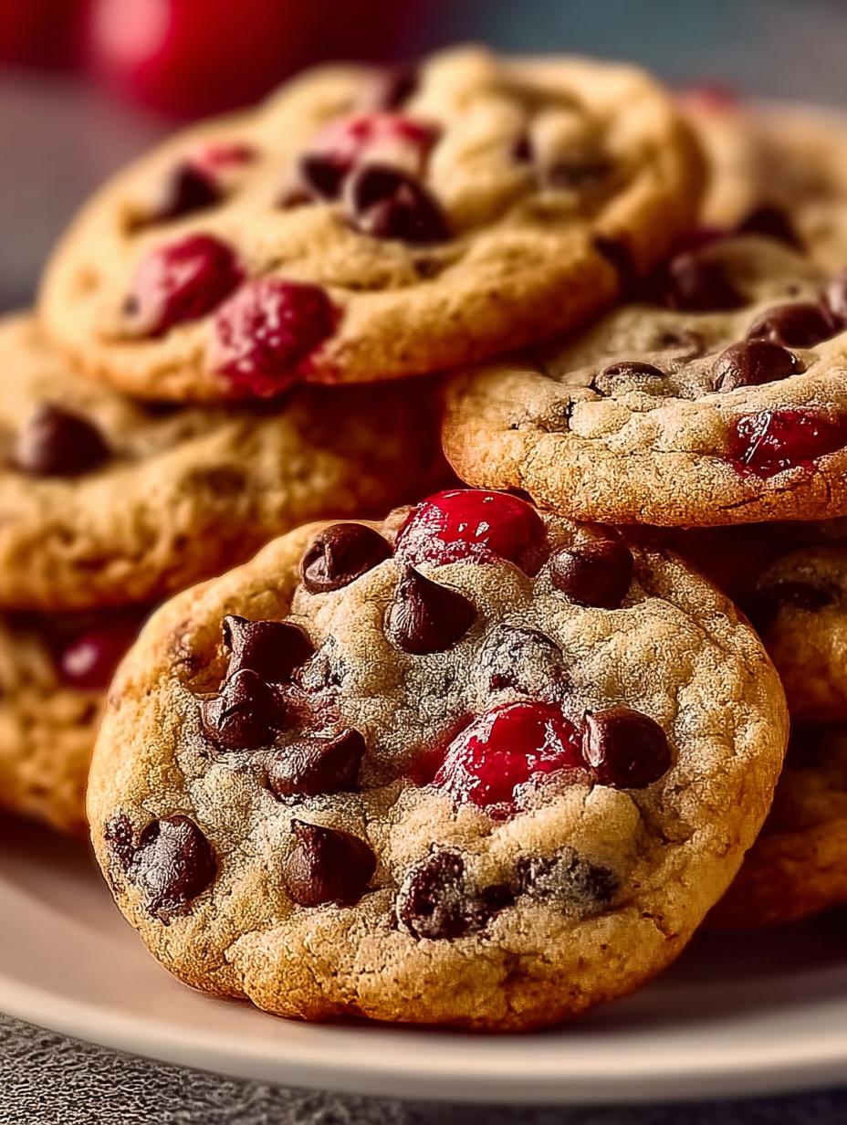 Maraschino Cherry Chocolate Chip