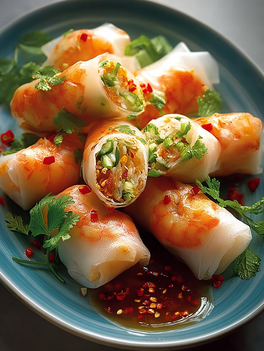 Mini Prawn Spring Rolls