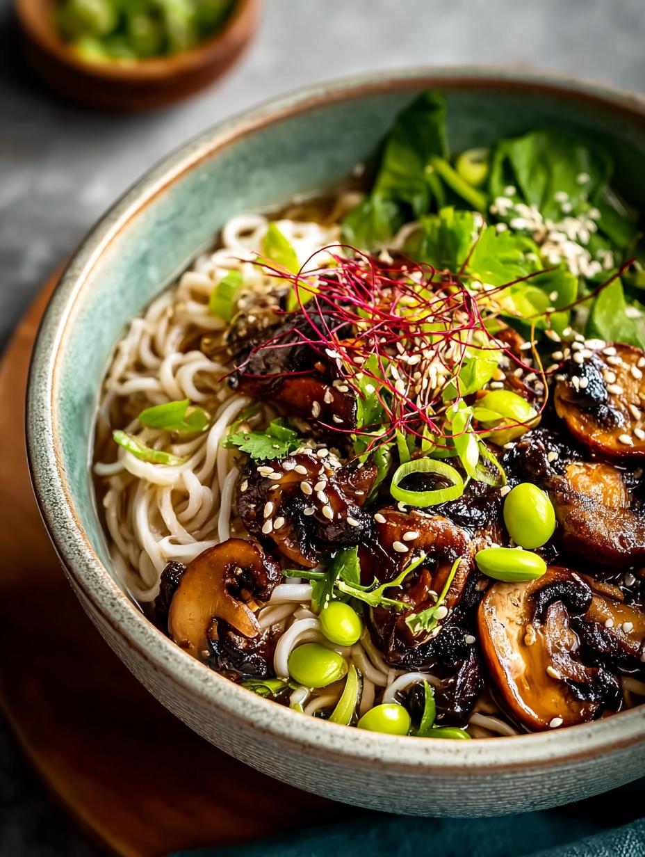 Miso Noodle Bowls with