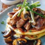 Mushroom Duck Pancakes