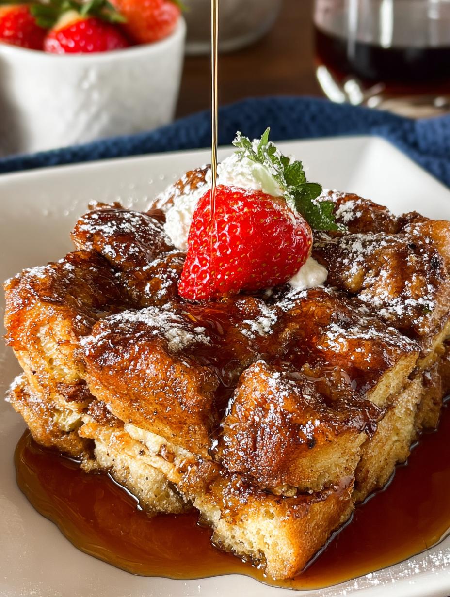 Overnight French Toast Casserole