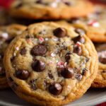 Peppermint Chocolate Chip Cookies