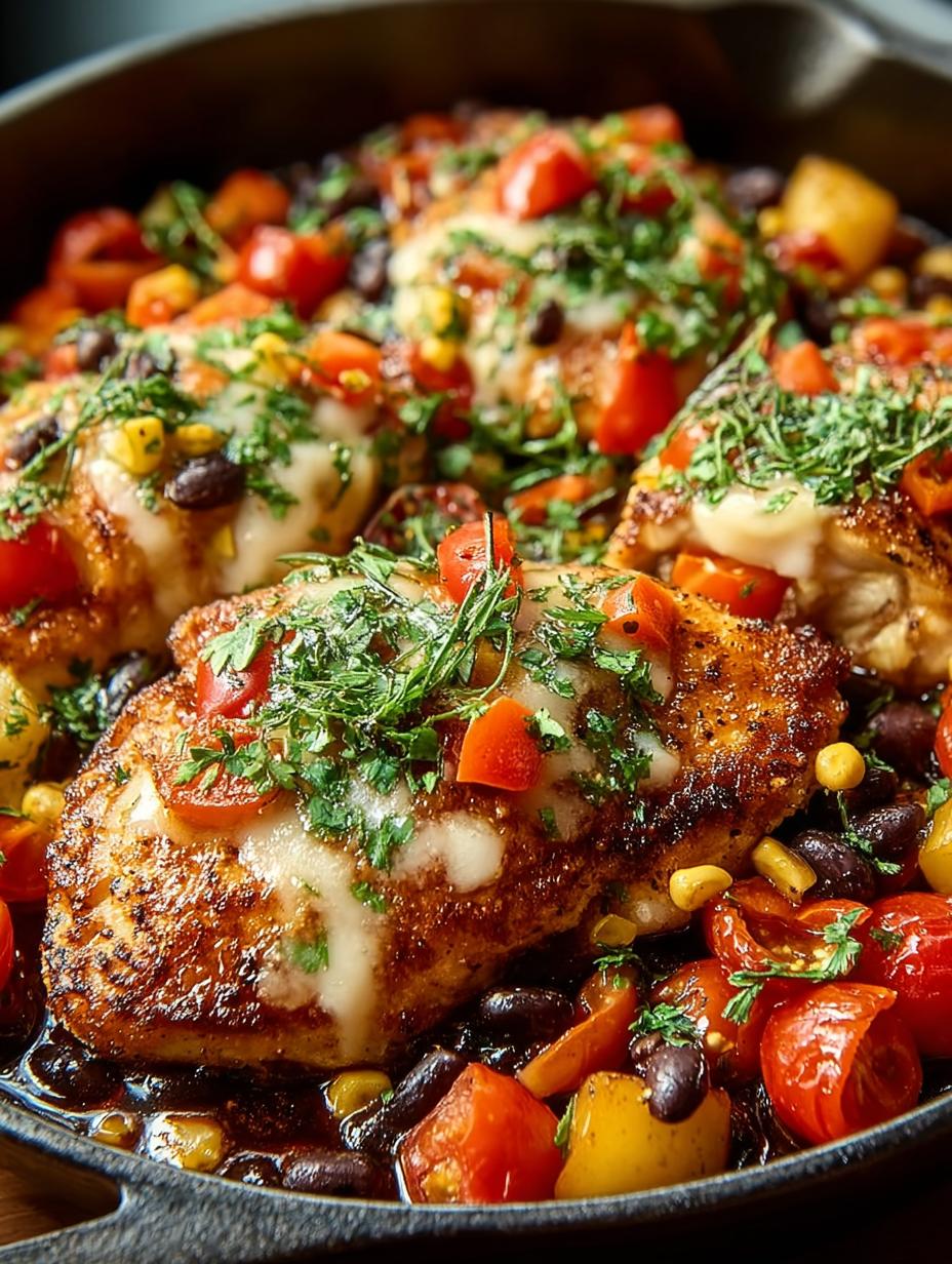 Santa Chicken Skillet