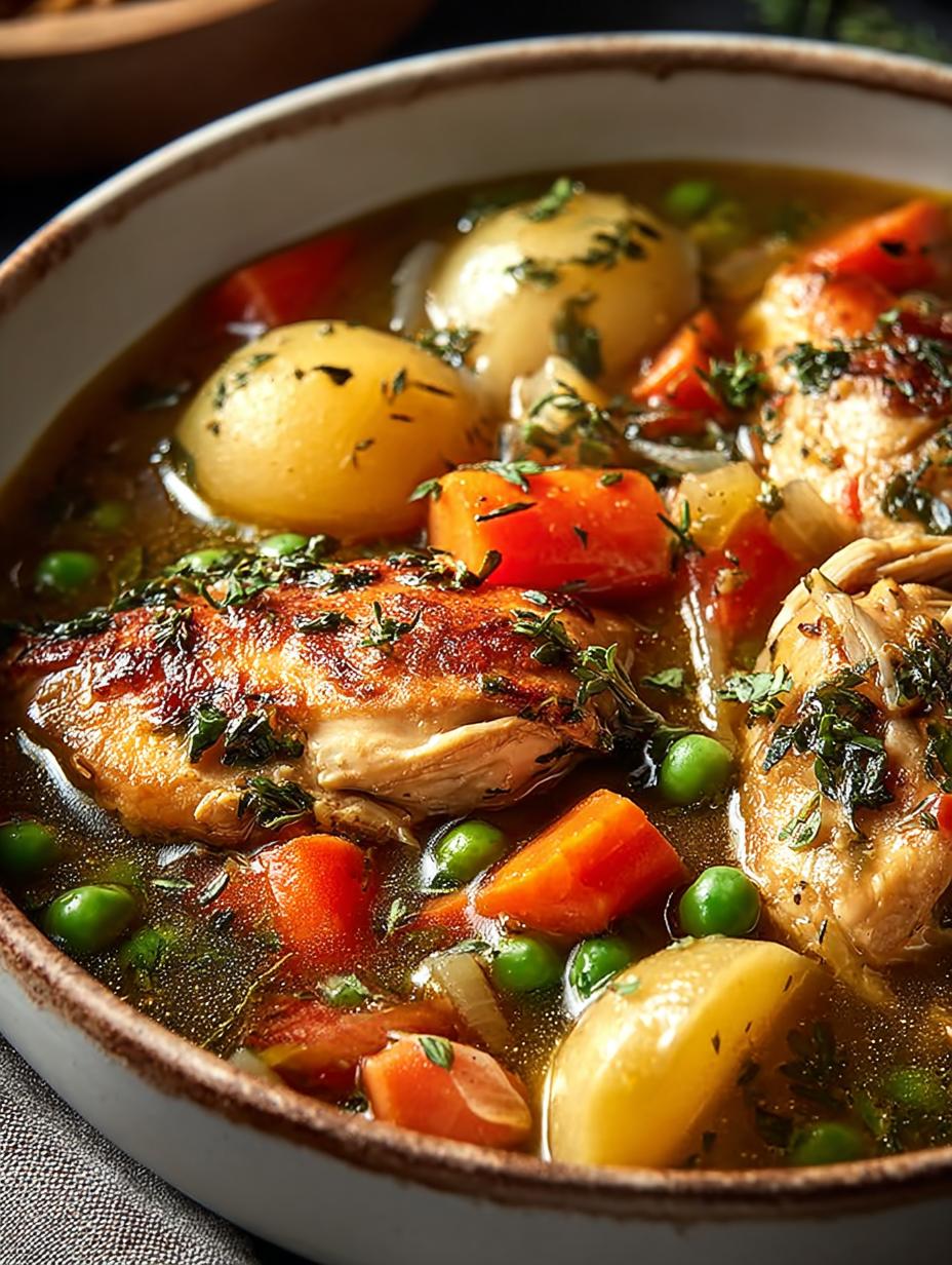 Slow Cooker Chicken Stew