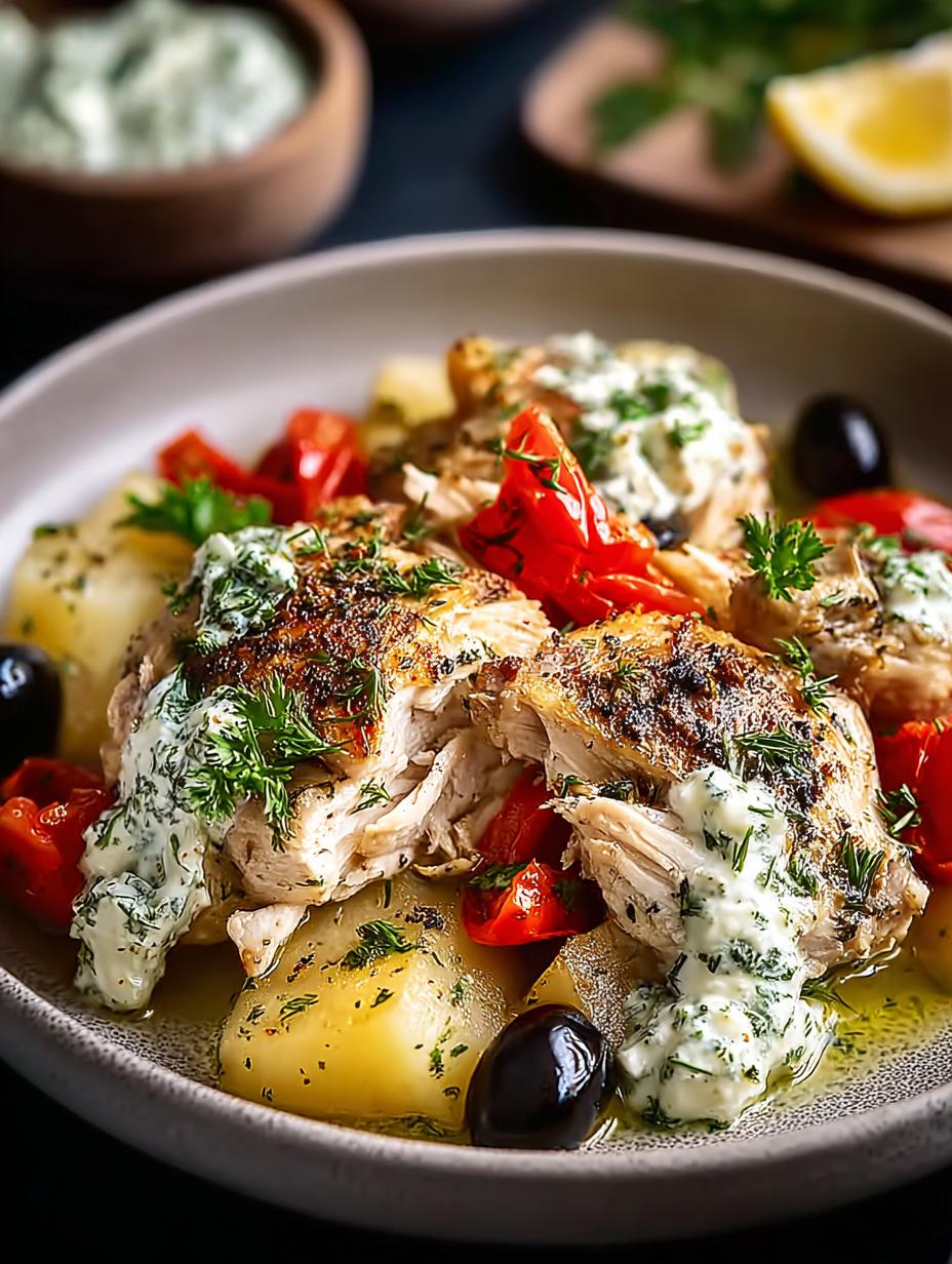 Slow Cooker Greek Chicken: 7 Simple Steps to Flavorful Bliss - Slow Cooker Greek Chicken - additional detail