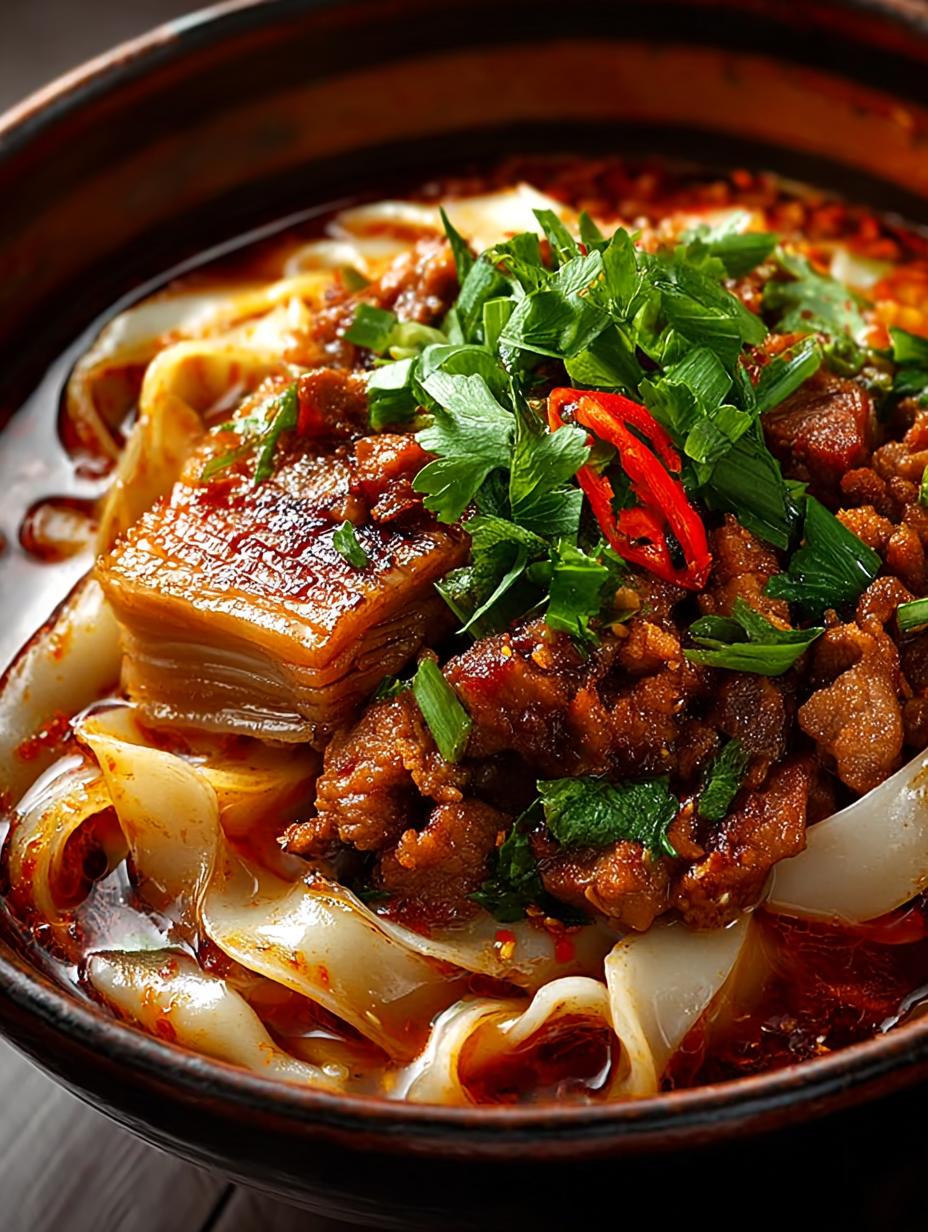 Spicy Pork Hand Pulled