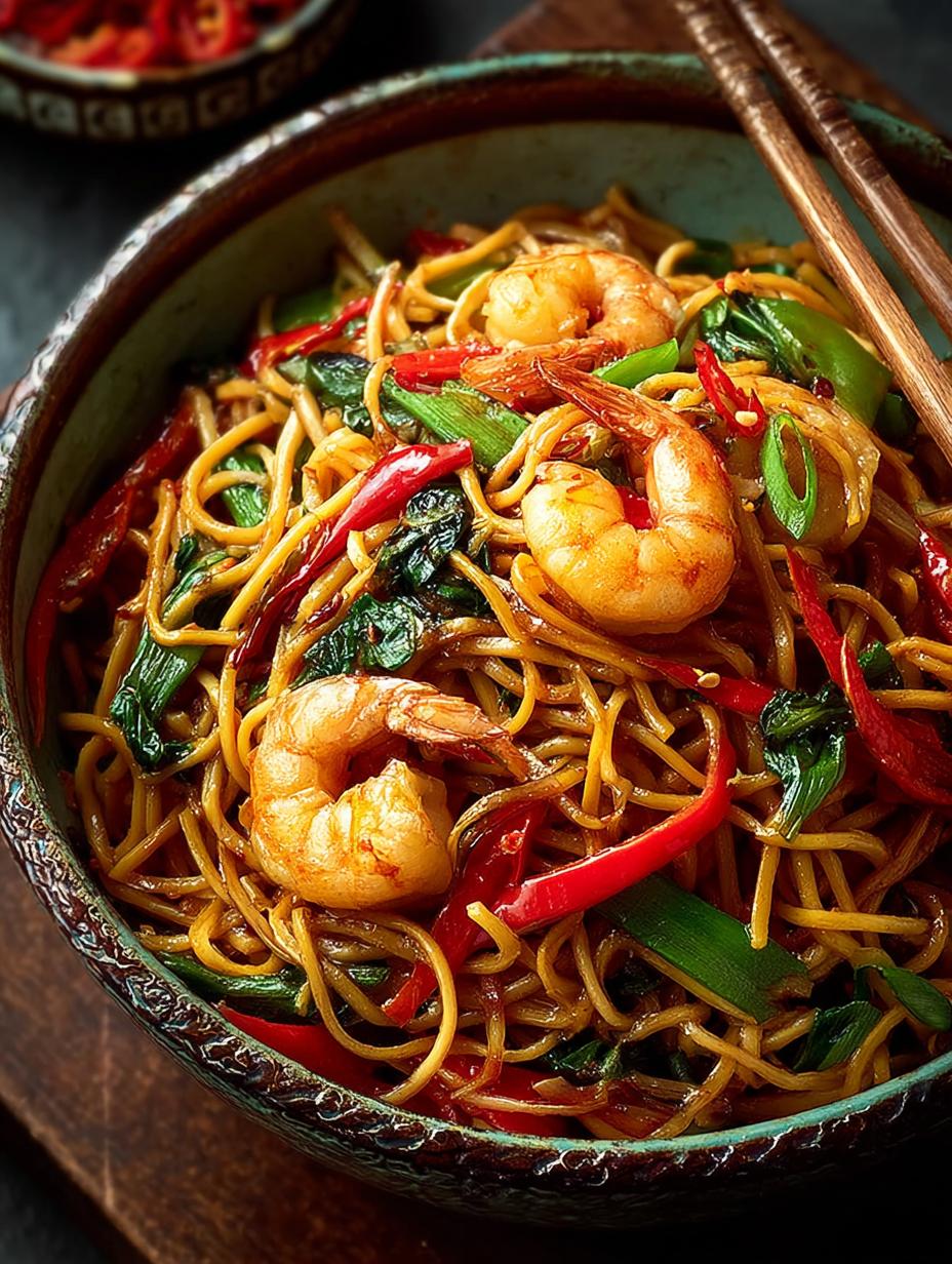 Spicy Prawn Chow Mein: 5 Bold Flavors for Dinner - Spicy Prawn Chow Mein - additional detail