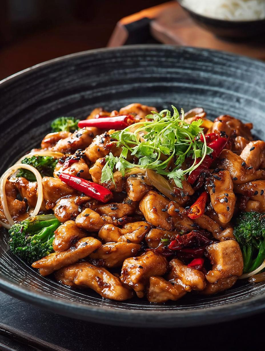 Spicy Sichuan Pepper Chicken: 20-Minute Fiery Delight - Spicy Sichuan Pepper Chicken - main visual representation
