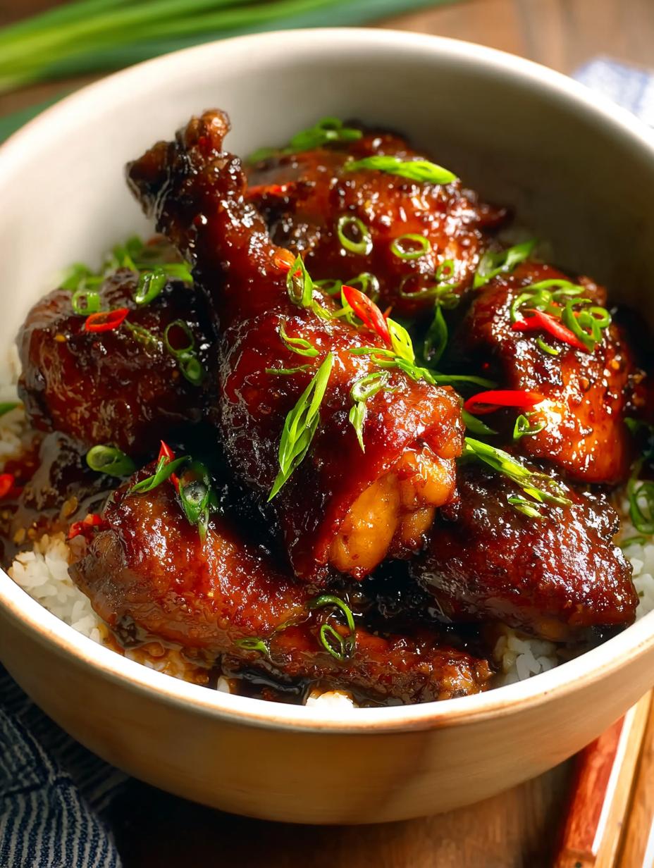Sticky Chinese Cornfed Chicken