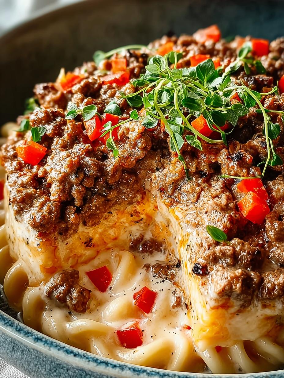 Stovetop Creamy Ground Beef