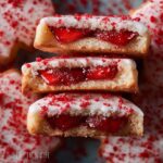 Strawberry Shortbread Cookies