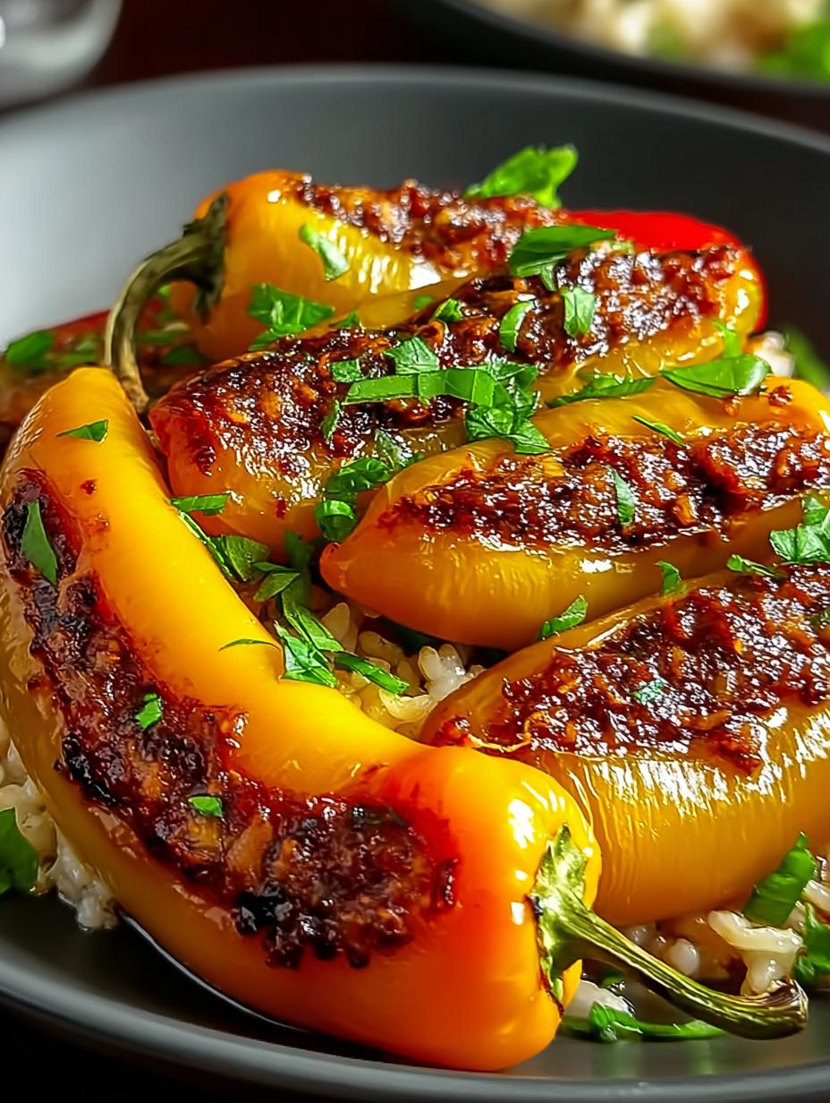 Delicious Stuffed Banana Peppers for Flavor Lovers - Stuffed Banana Peppers - additional detail