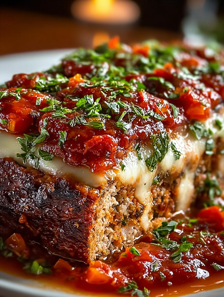 Stuffed Italian Meatloaf Incredible