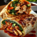 Sweet Chili Chicken Wraps