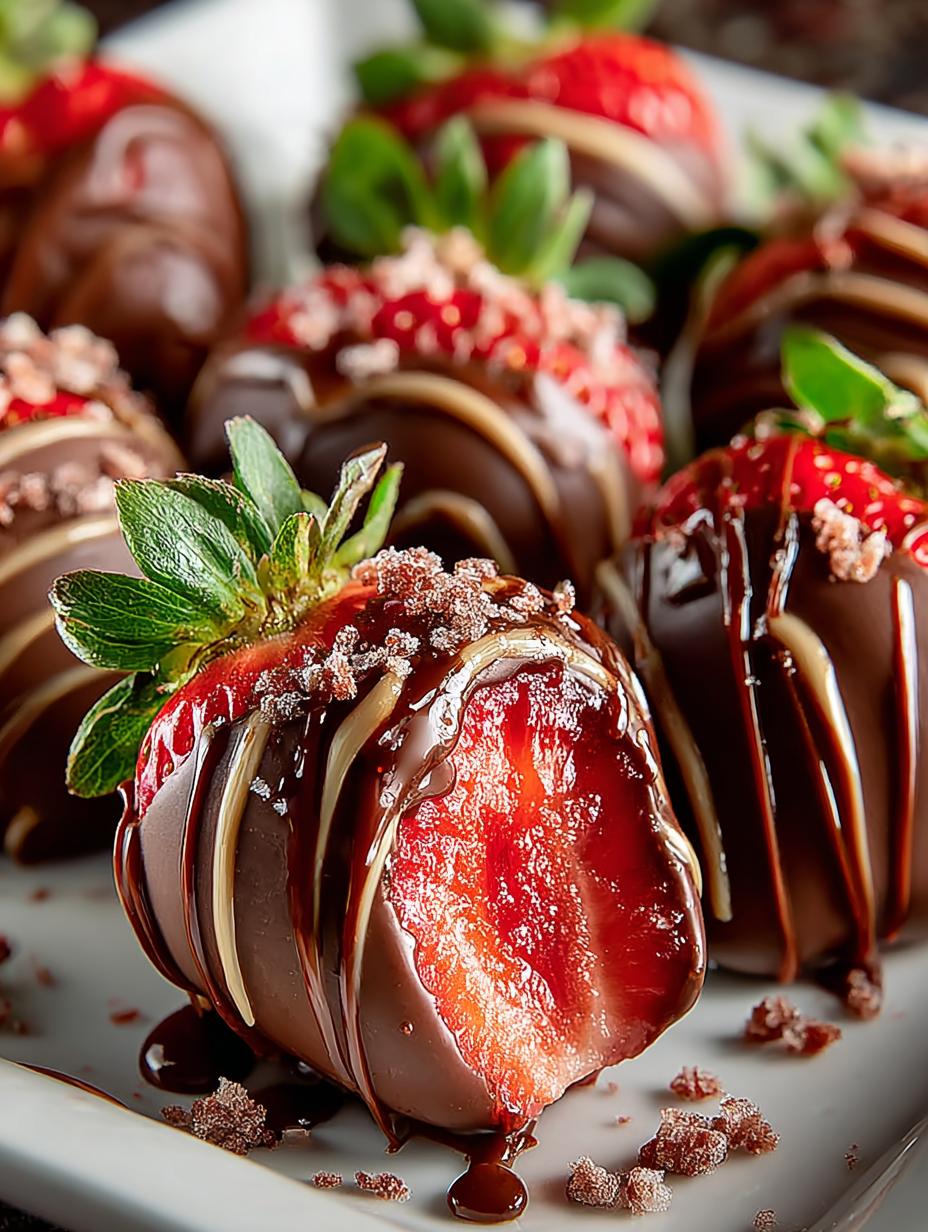 Truffle Chocolate Strawberries