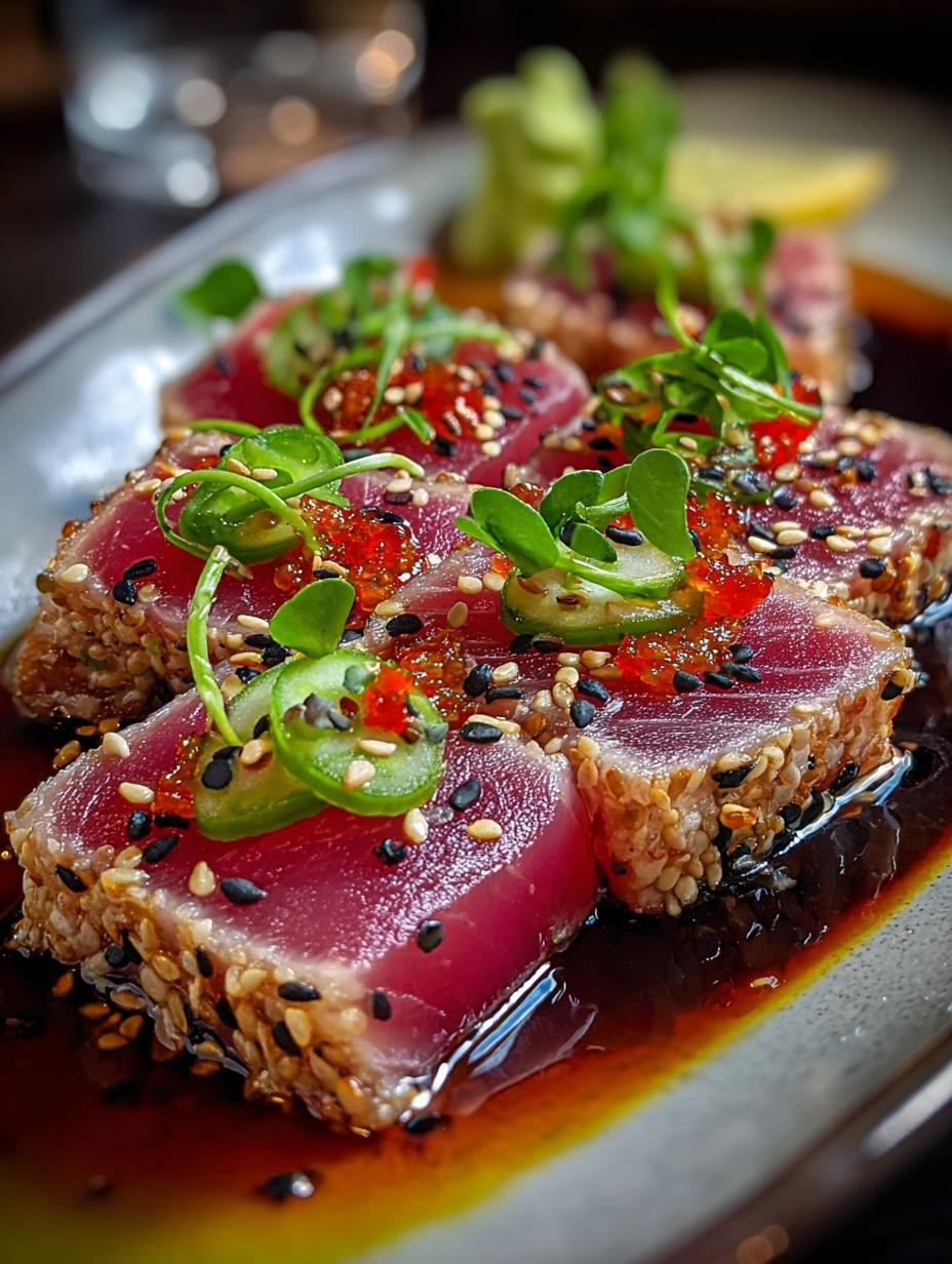 Tuna Tataki Secret You Need to Try Today - Tuna Tataki Secret You - main visual representation
