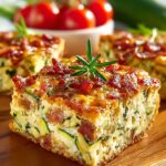 Zucchini Bacon Slice