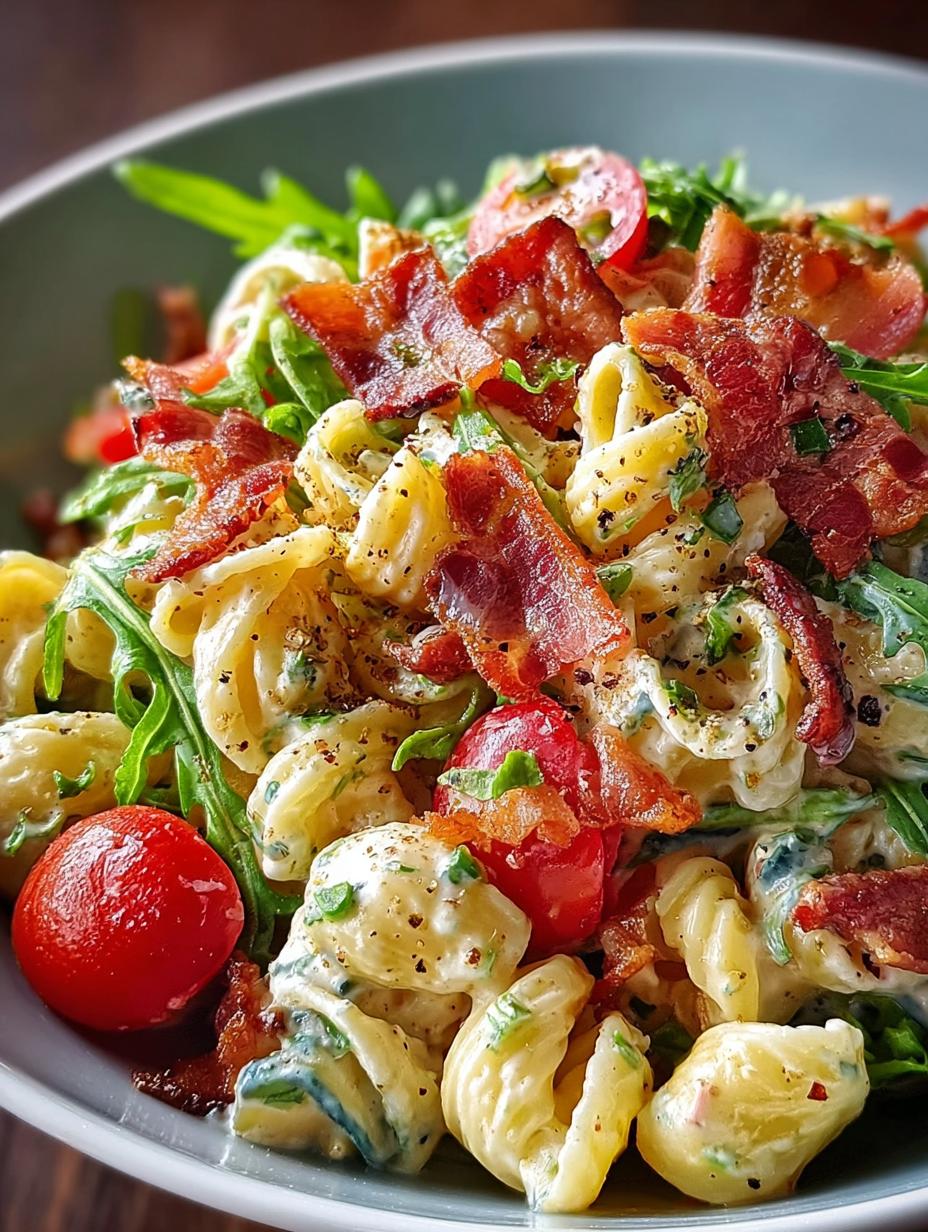 Gluten Free Dairy Free BLT Pasta Salad for Fresh Flavor 6 Gluten Free Dairy Free BLT Pasta Salad for Fresh Flavor - ?utm Source=rss&utm Medium=rss&utm Campaign=gluten - additional detail